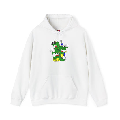 Unisex Heavy Blend™ Hooded Sweatshirt (Larry the Snake thing)