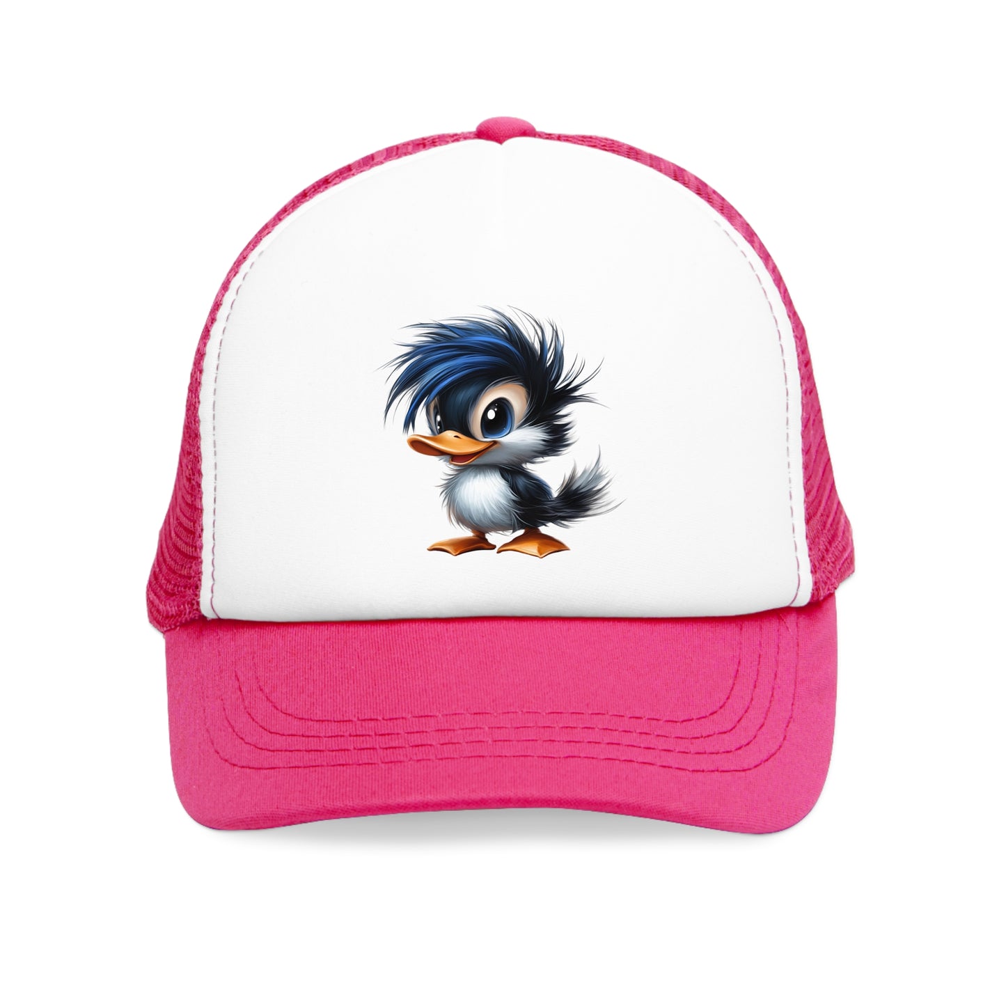 Mesh Cap (Blue Hair Duck)