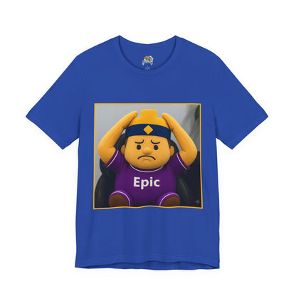 Epic Tee - Casual Unisex Jersey Short Sleeve Shirt with Playful Design (CLASH)