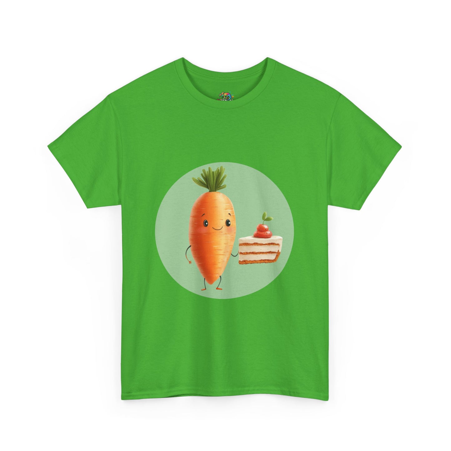 Unisex Heavy Cotton Tee (Carrot Cake)