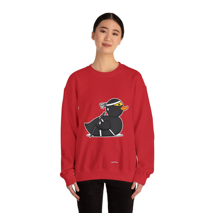 Unisex Heavy Blend™ Crewneck Sweatshirt (Ninja Duck)
