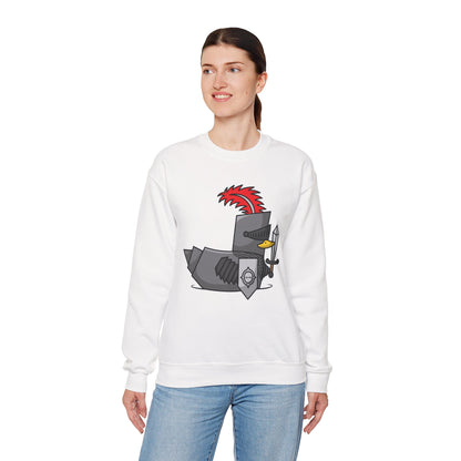 Unisex Heavy Blend™ Crewneck Sweatshirt (Knight Duck)