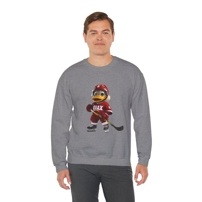 Unisex Heavy Blend™ Crewneck Sweatshirt (Hockey Quax)