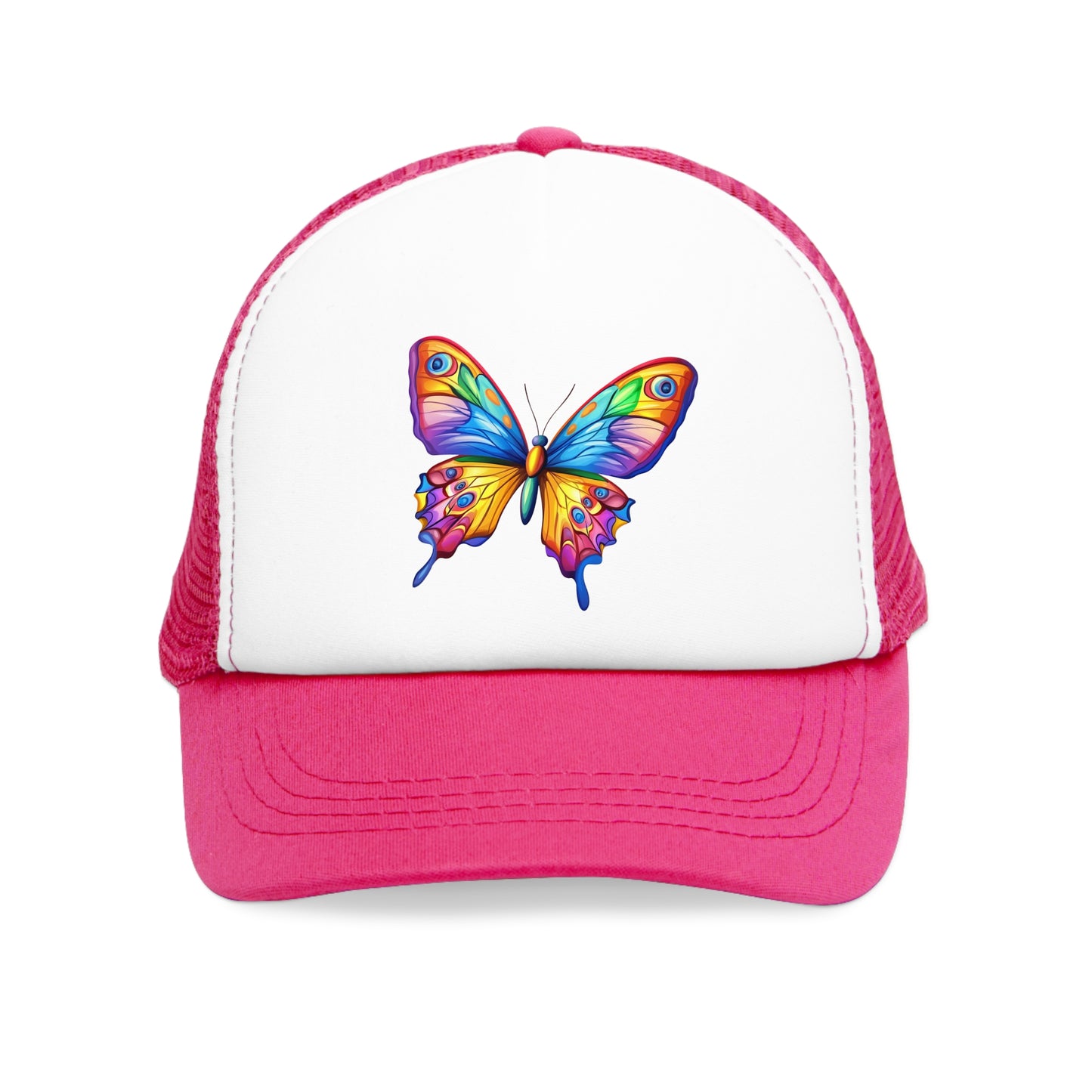 Mesh Cap (Colorful Butterfly)