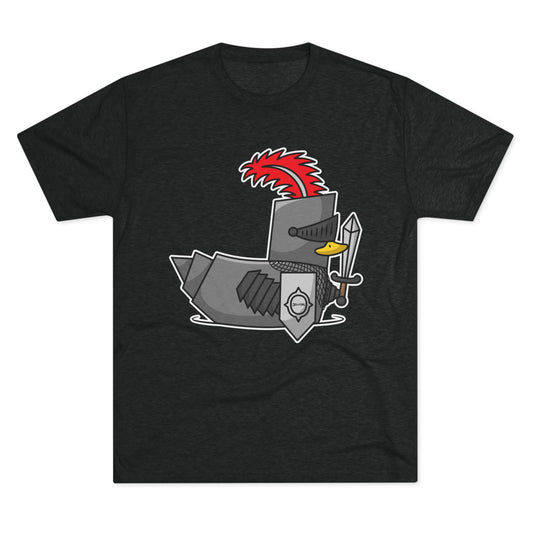 Unisex Tri-Blend Crew Tee (Knight Duck)
