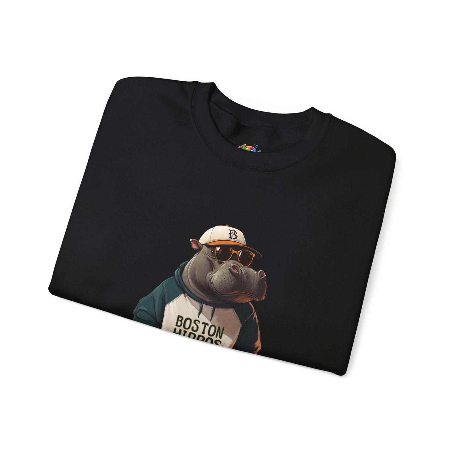 Unisex Heavy Blend™ Crewneck Sweatshirt (Boston Hippos)