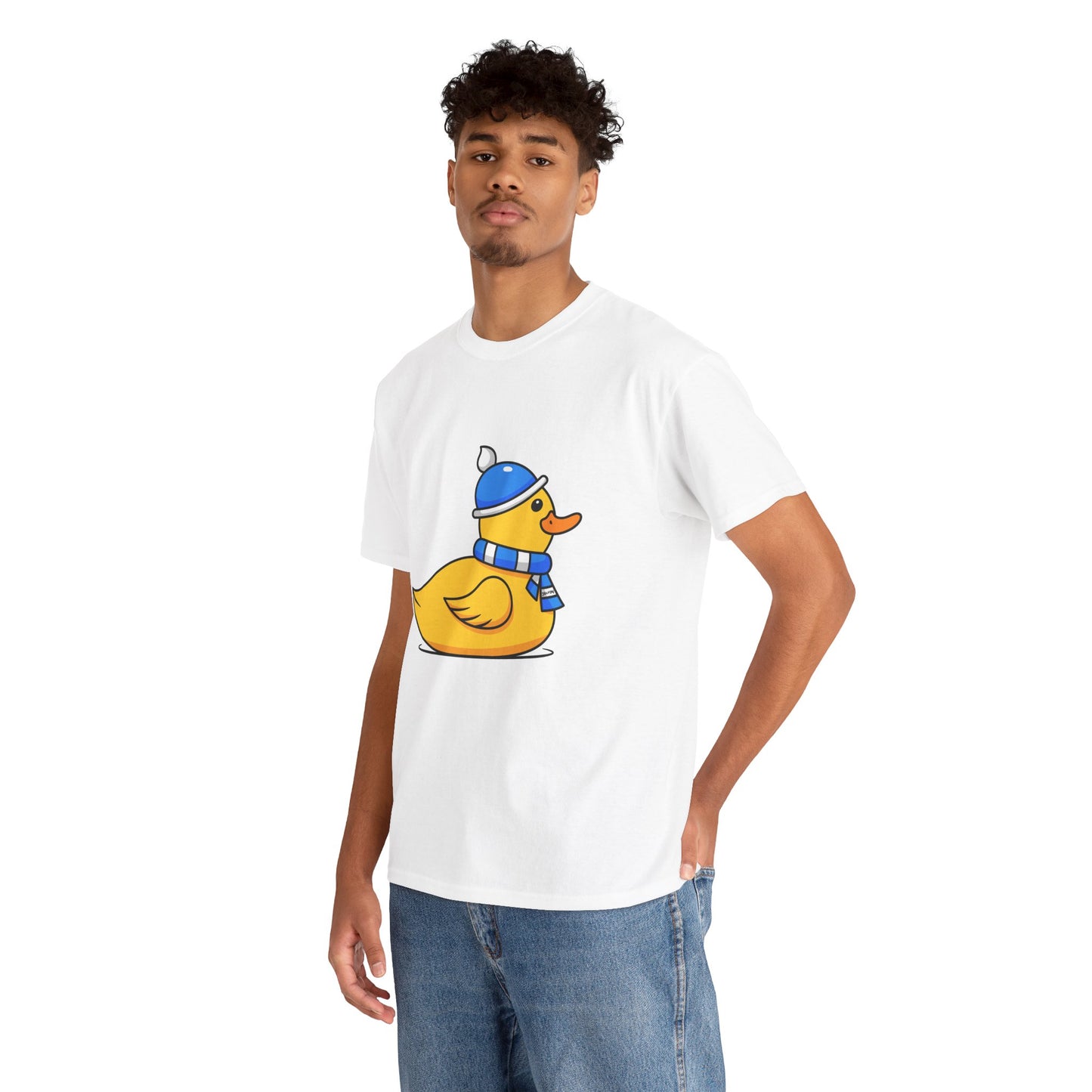 Unisex Heavy Cotton Tee (Chilly Duck)