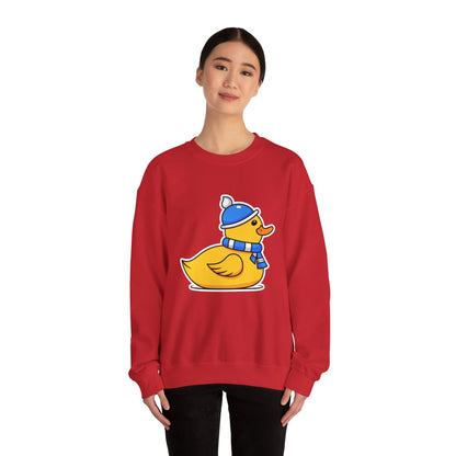 Unisex Heavy Blend™ Crewneck Sweatshirt (Chilly Duck)