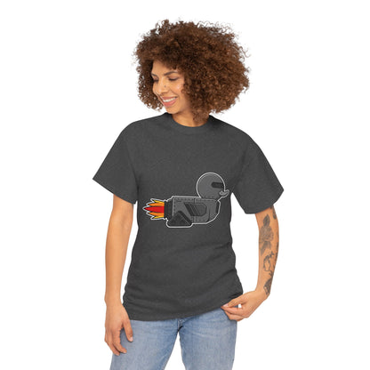 Unisex Heavy Cotton Tee (Robot Duck)