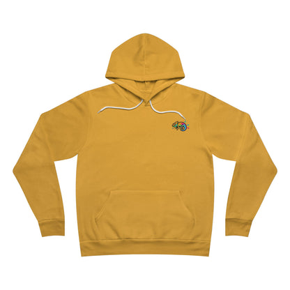 Unisex Sponge Fleece Pullover Hoodie (DC Logo 1)