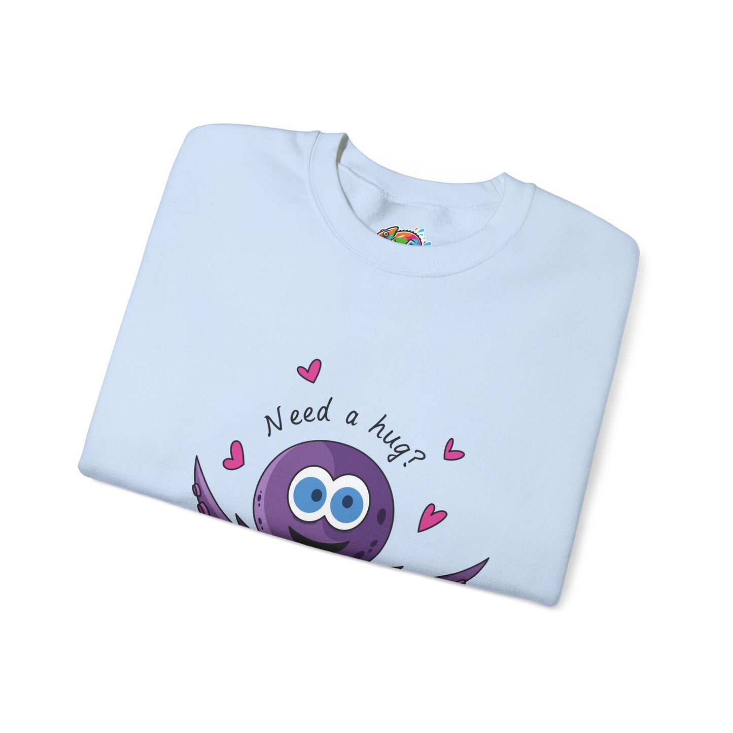 Unisex Heavy Blend™ Crewneck Sweatshirt (Octopus Hug)
