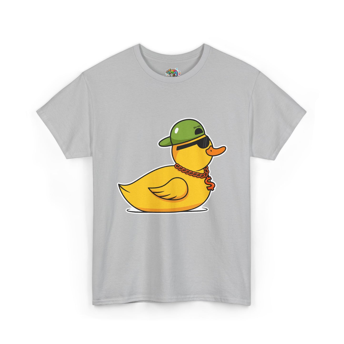 Unisex Heavy Cotton Tee (Gangster Duck)