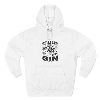 Three-Panel Fleece Hoodie (Spill Tea & Gin)