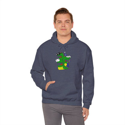 Unisex Heavy Blend™ Hooded Sweatshirt (Larry the Snake thing)