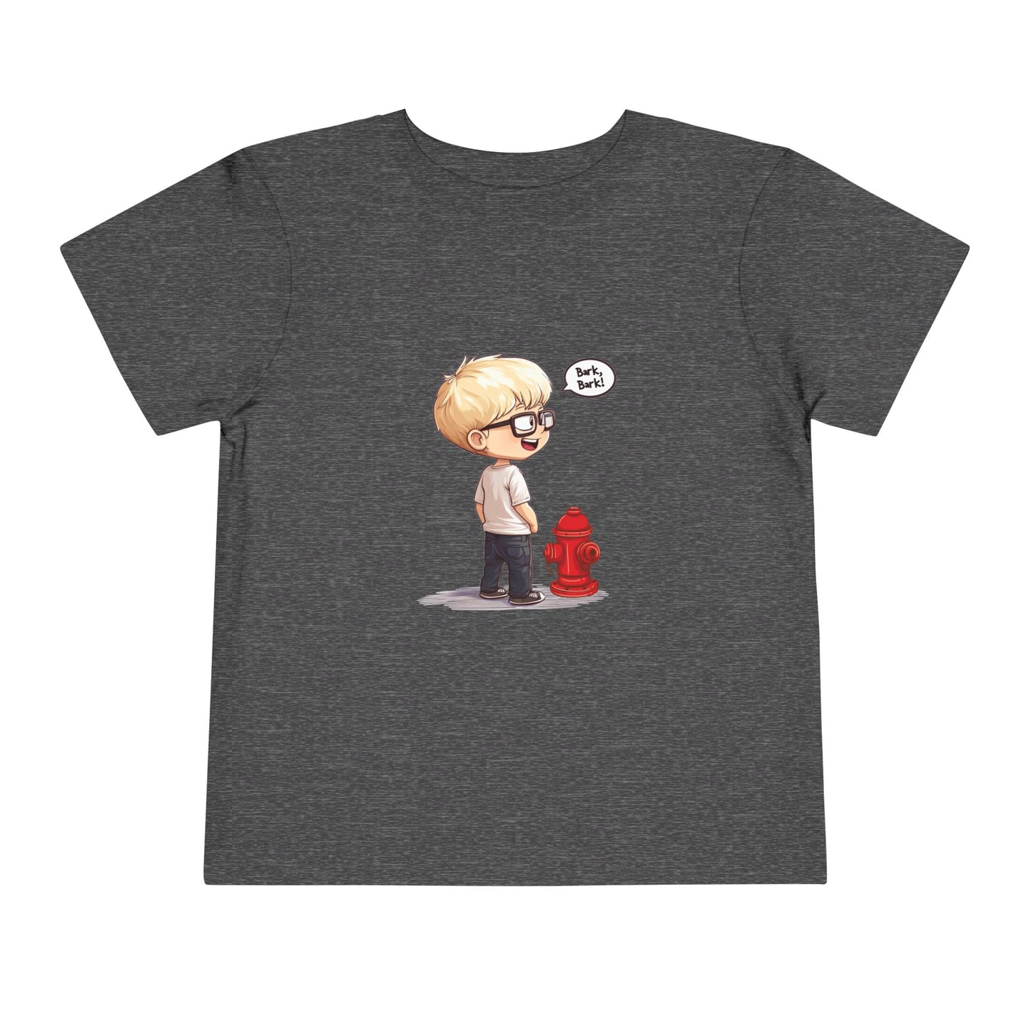 Toddler Short Sleeve Tee (Bark Bark)