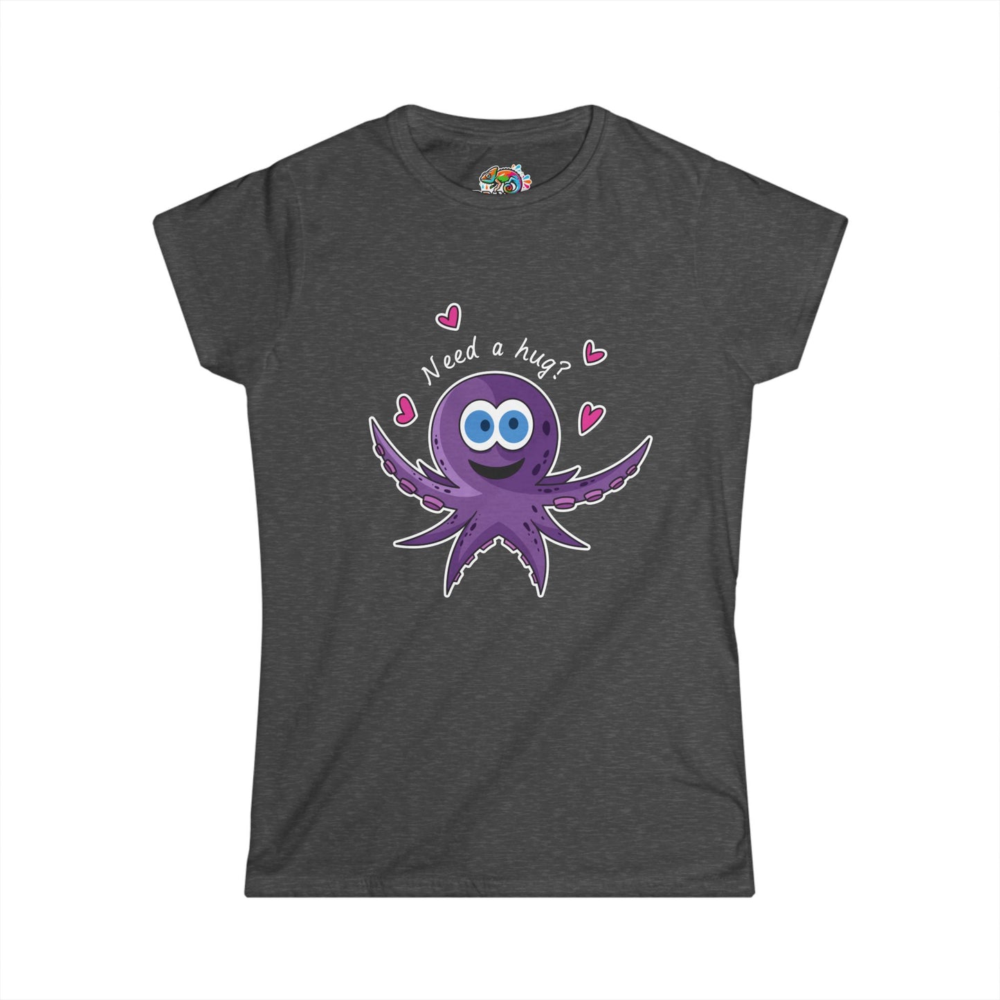 Women's Softstyle Tee (Octopus Hug)