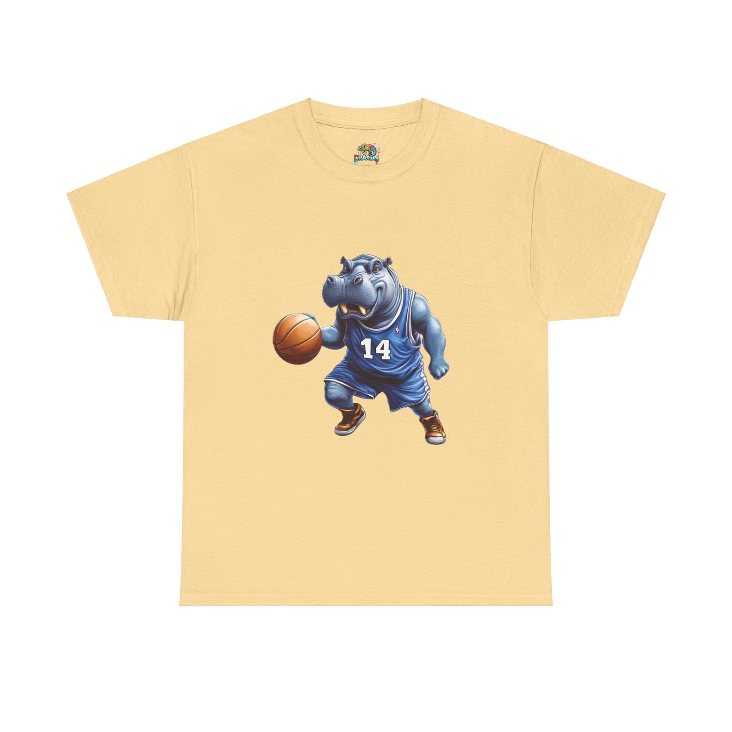 Unisex Heavy Cotton Tee (Hippo Baller)