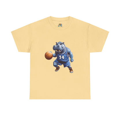 Unisex Heavy Cotton Tee (Hippo Baller)