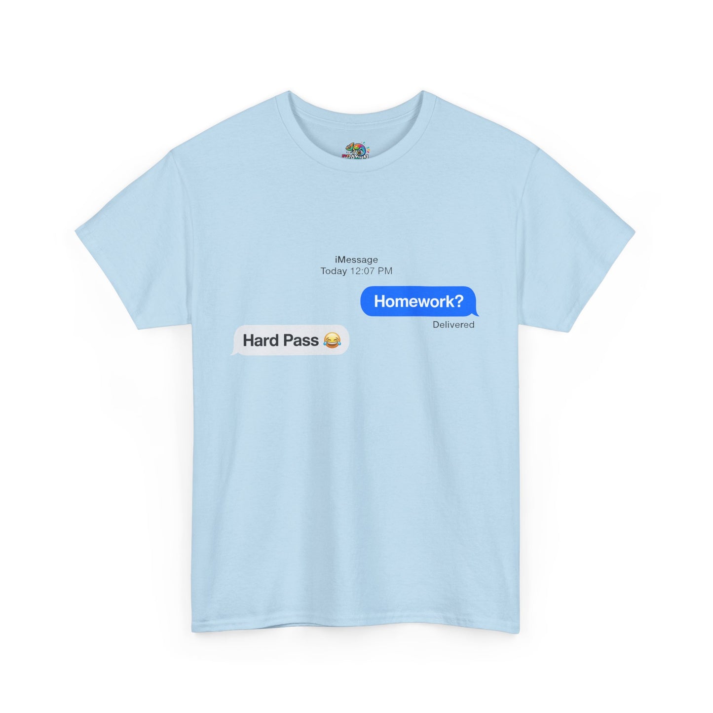 Unisex Heavy Cotton Tee (Homework? Hard Pass)