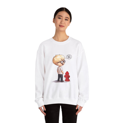 Unisex Heavy Blend™ Crewneck Sweatshirt (Bark Bark)