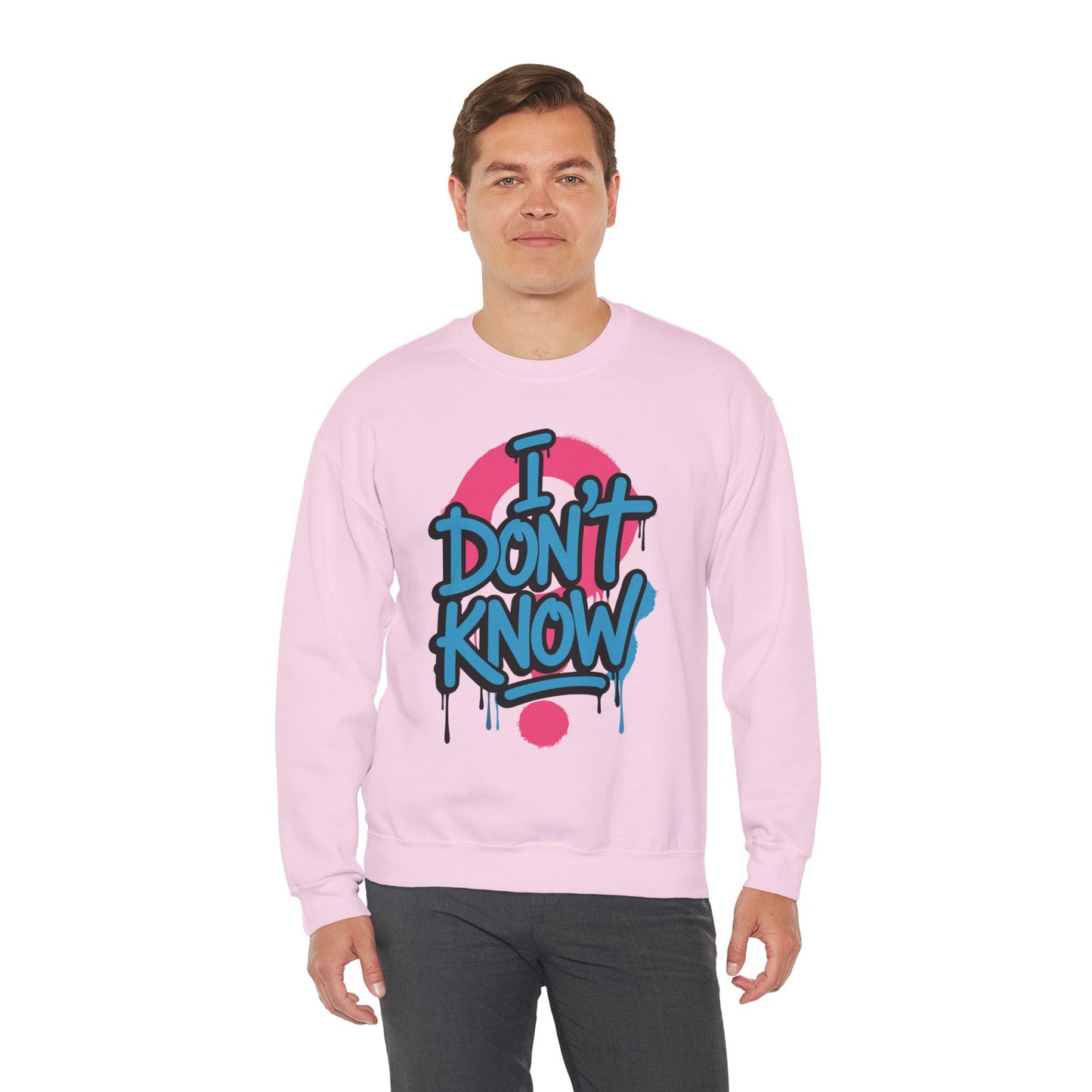 Unisex Heavy Blend Crewneck Sweatshirt (I don't know)