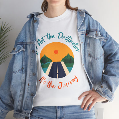 Unisex Heavy Cotton Tee (It's not Destination, It's Journey)