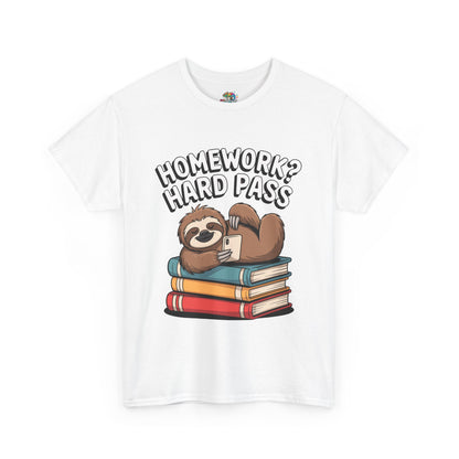 Unisex Heavy Cotton Tee (Homework? Hard Pass)