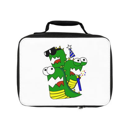 Lunch Bag - White (Larry the Snake thing)