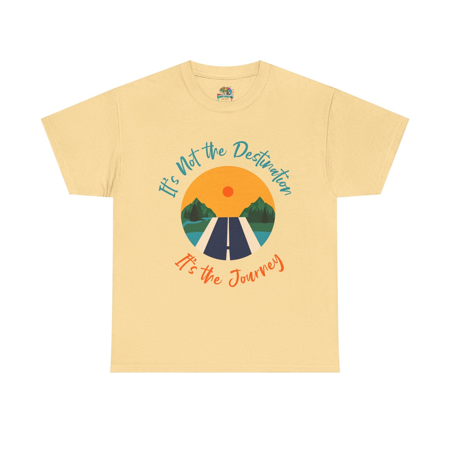 Unisex Heavy Cotton Tee (It's not Destination, It's Journey)