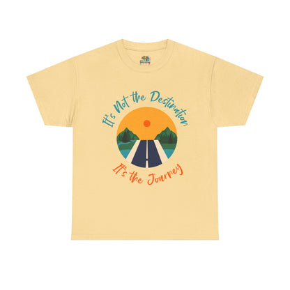 Unisex Heavy Cotton Tee (It's not Destination, It's Journey)