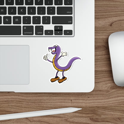 Die-Cut Stickers | Vibrant Art for Personalization (Snake Man)