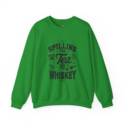 Unisex Heavy Blend™ Crewneck Sweatshirt (Spill Tea & Whiskey)