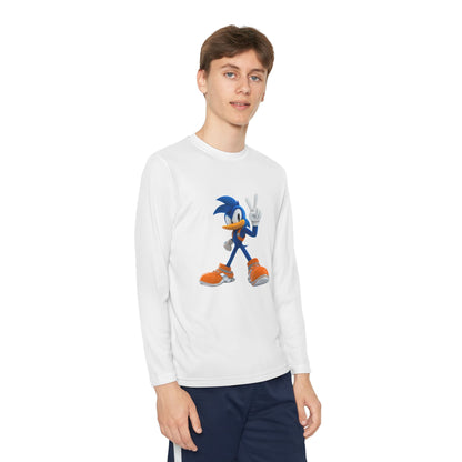 Youth Long Sleeve Competitor Tee (Duck Peace)