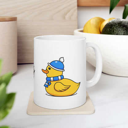 Ceramic Mug — 11 & 15oz (Chilly Duck)