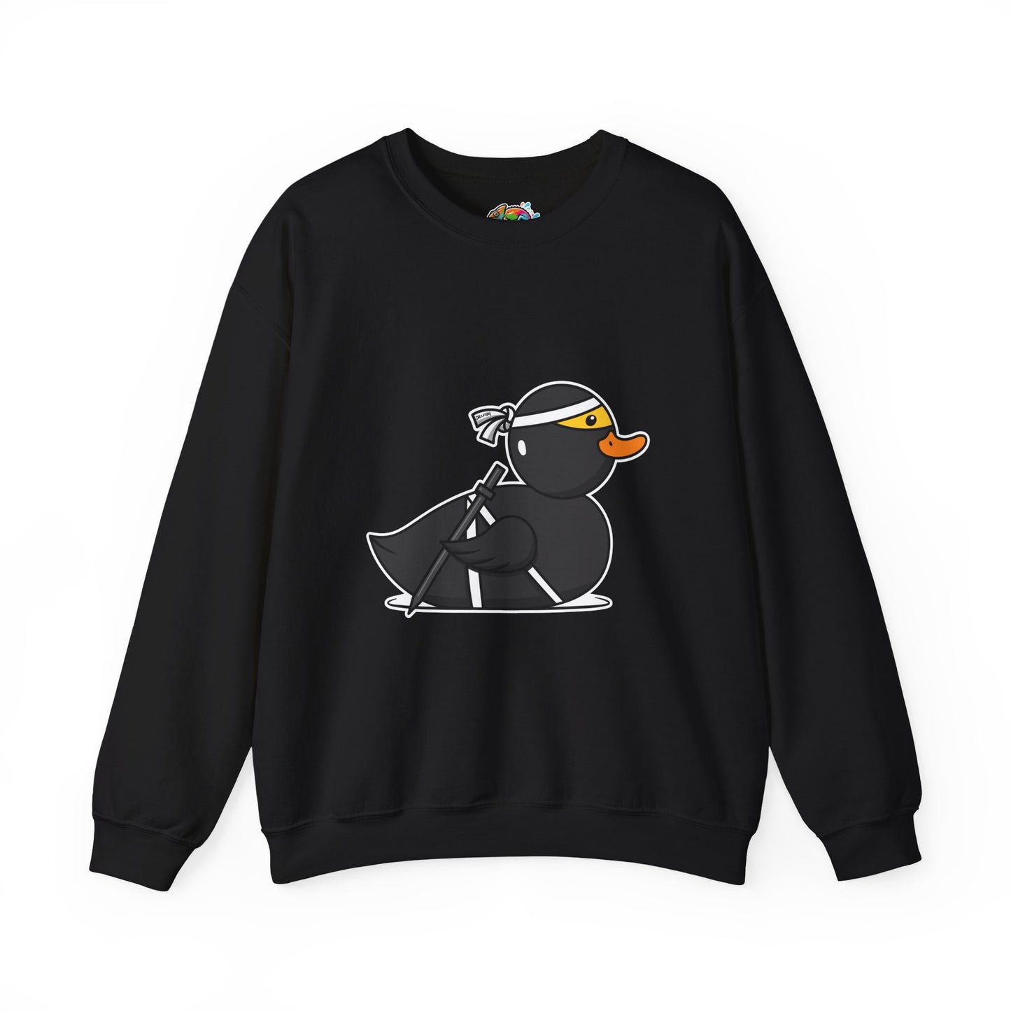 Unisex Heavy Blend™ Crewneck Sweatshirt (Ninja Duck)