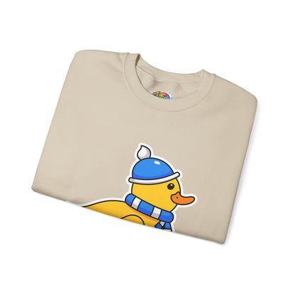 Unisex Heavy Blend™ Crewneck Sweatshirt (Chilly Duck)