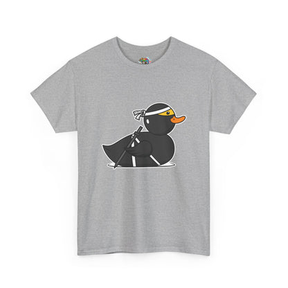 Unisex Heavy Cotton Tee (Ninja Duck)
