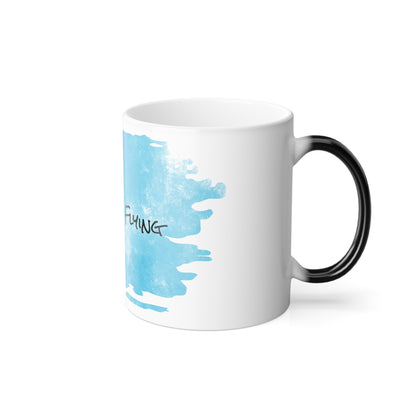 Color Morphing Mug, 11oz (I Think I'm Flying)