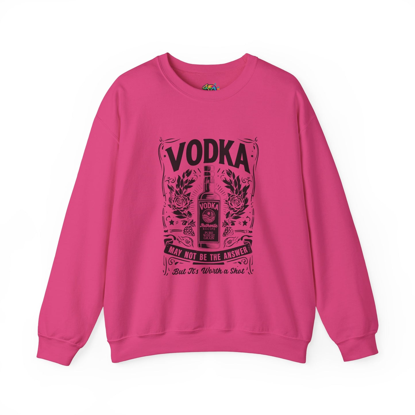 Unisex Heavy Blend™ Crewneck Sweatshirt (Vodka - Worth a Shot)