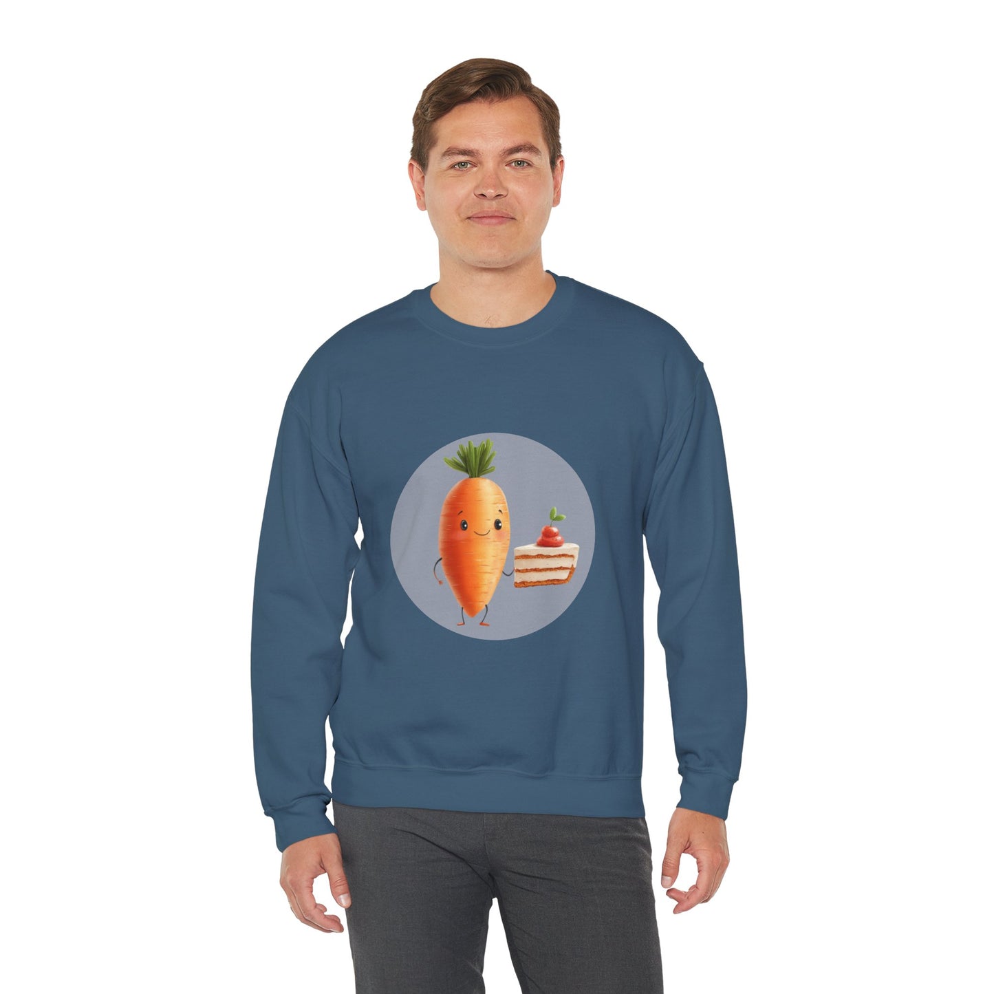 Unisex Heavy Blend™ Crewneck Sweatshirt (Carrot Cake)