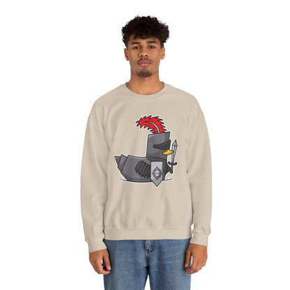 Unisex Heavy Blend™ Crewneck Sweatshirt (Knight Duck)
