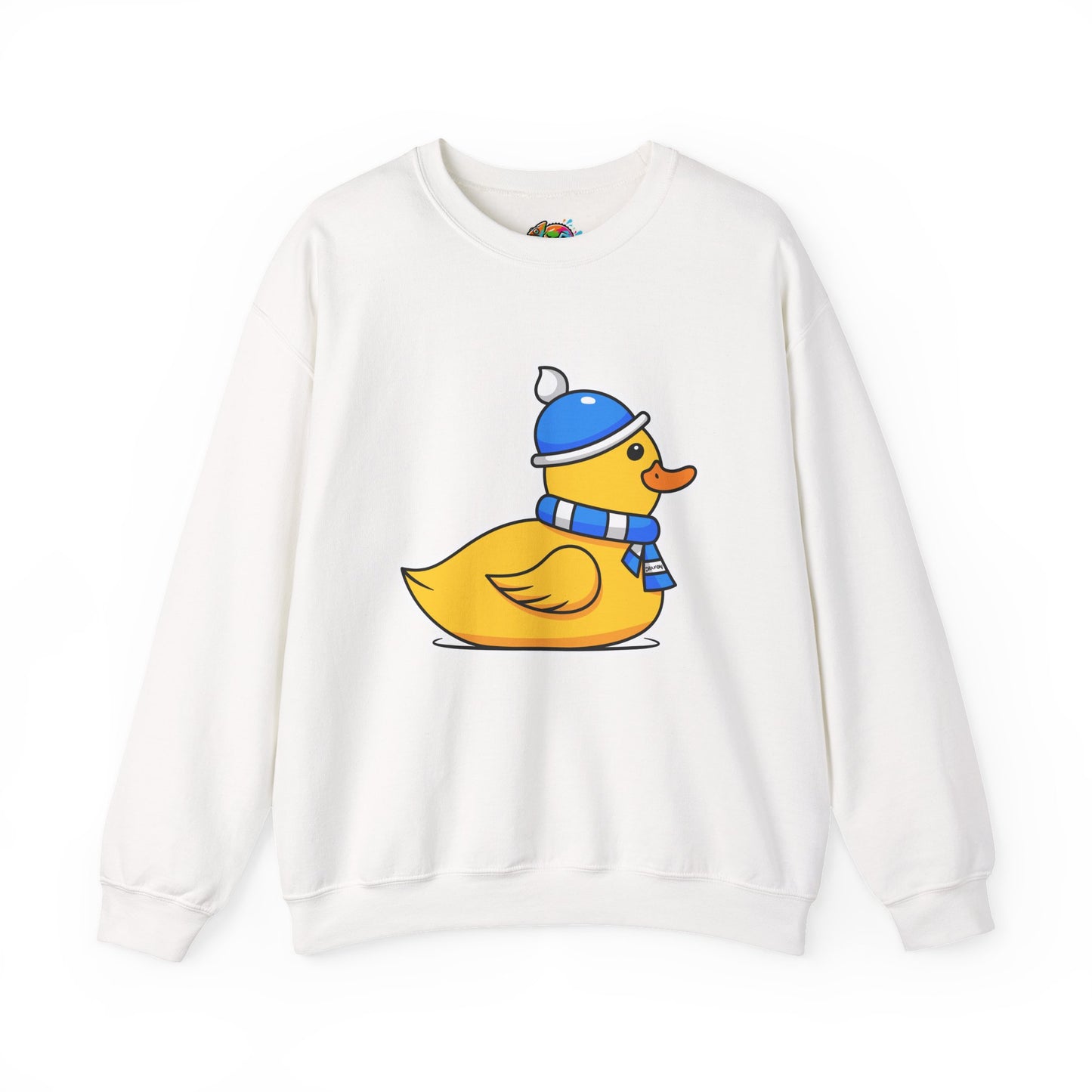 Unisex Heavy Blend™ Crewneck Sweatshirt (Chilly Duck)