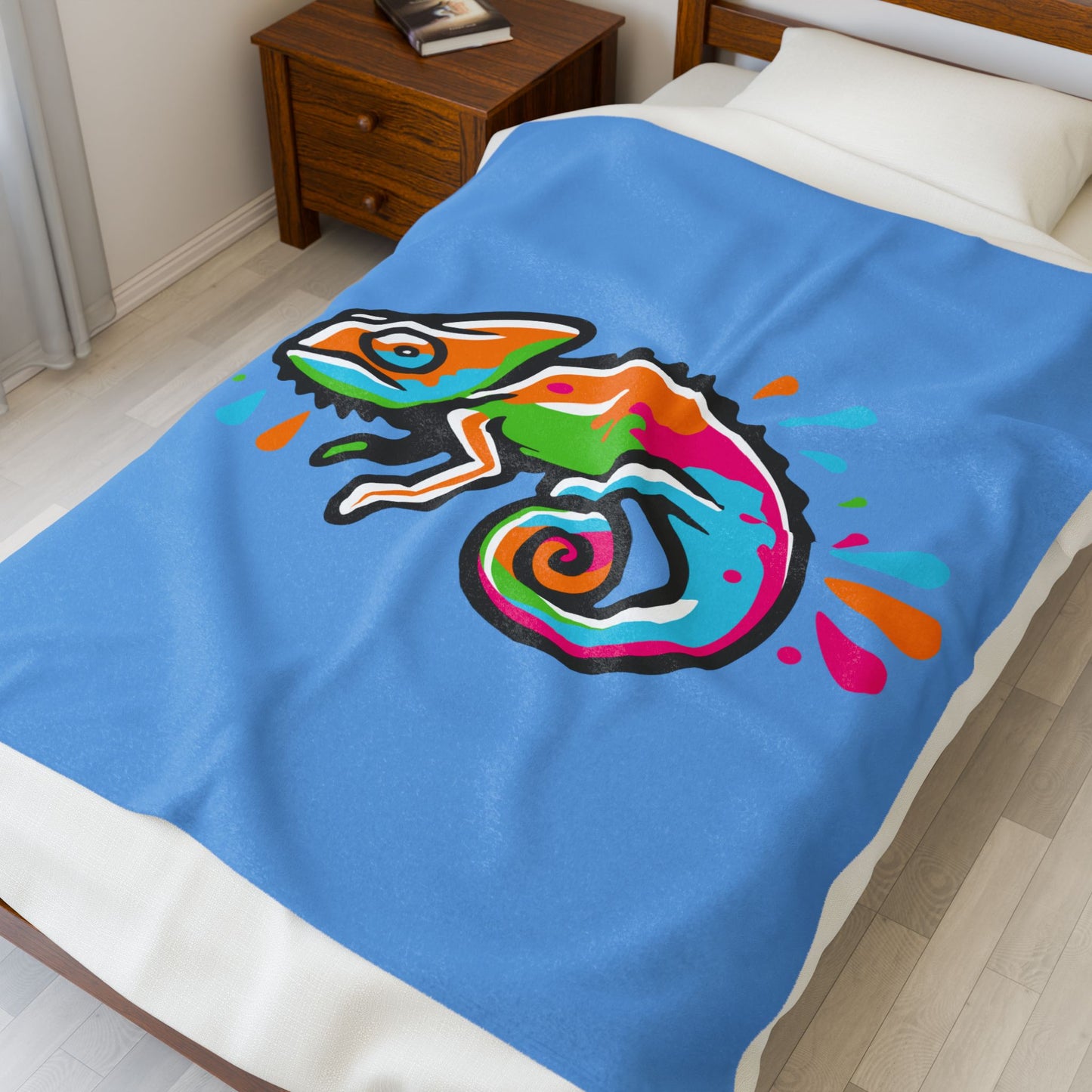 Velveteen Plush Blanket (DC Logo)