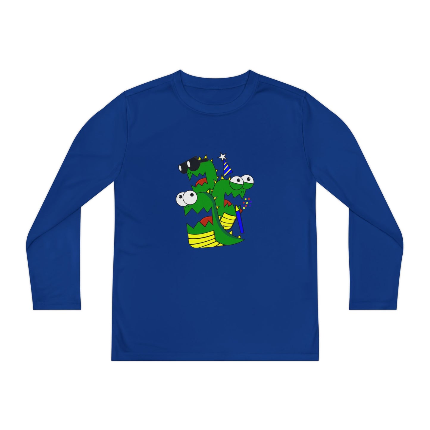 Youth Long Sleeve Competitor Tee (Larry the Snake thing)