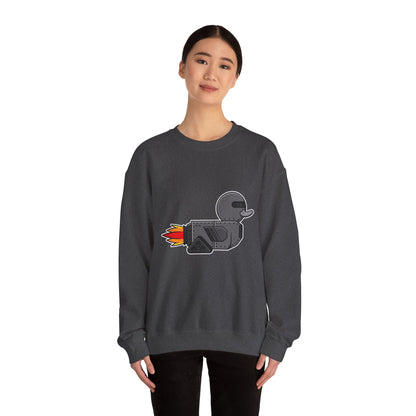 Unisex Heavy Blend™ Crewneck Sweatshirt (Robot Duck)