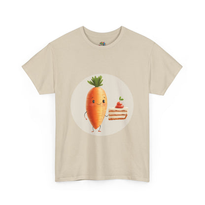 Unisex Heavy Cotton Tee (Carrot Cake)