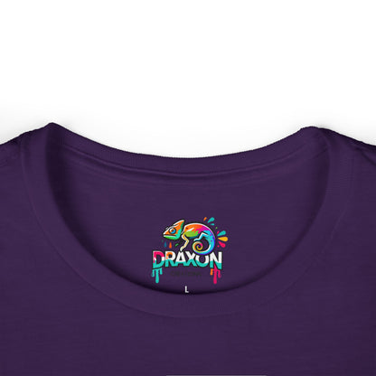 Women's Softstyle Tee (Less Drama More Glitter)