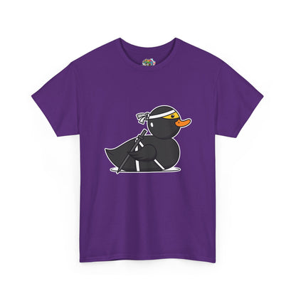 Unisex Heavy Cotton Tee (Ninja Duck)