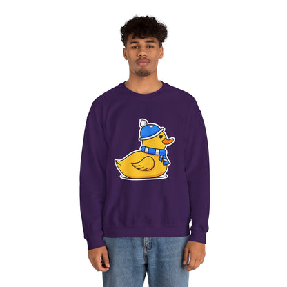 Unisex Heavy Blend™ Crewneck Sweatshirt (Chilly Duck)