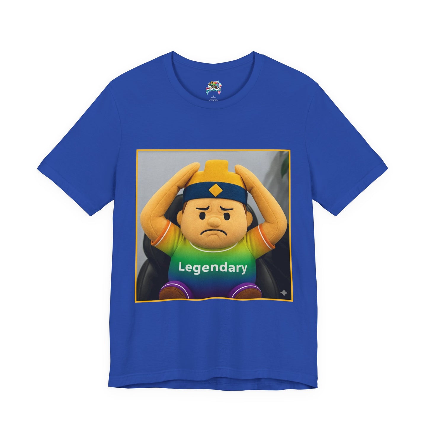 Legendary Tee - Casual Unisex Jersey Short Sleeve Shirt with Playful Design (CLASH)